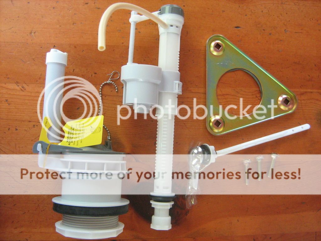 Replacement Repair Parts for Delta Prelude Toilet Tank Fill Valve Flush