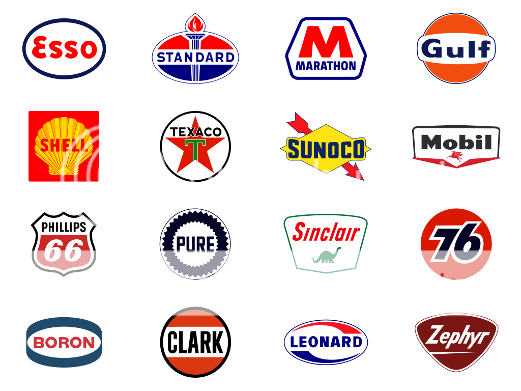 Gas Station Logos - FREE DOWNLOAD
