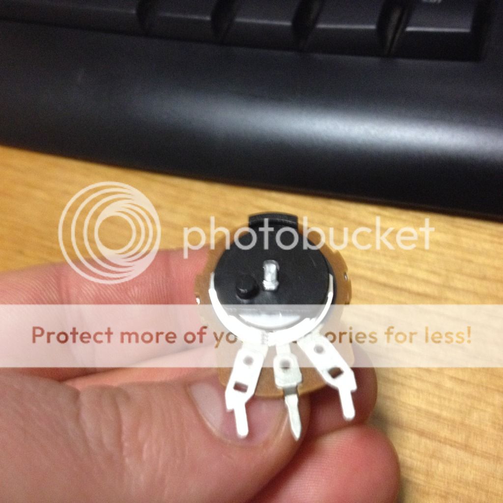 Lesson How to remove the end stop in a potentiometer