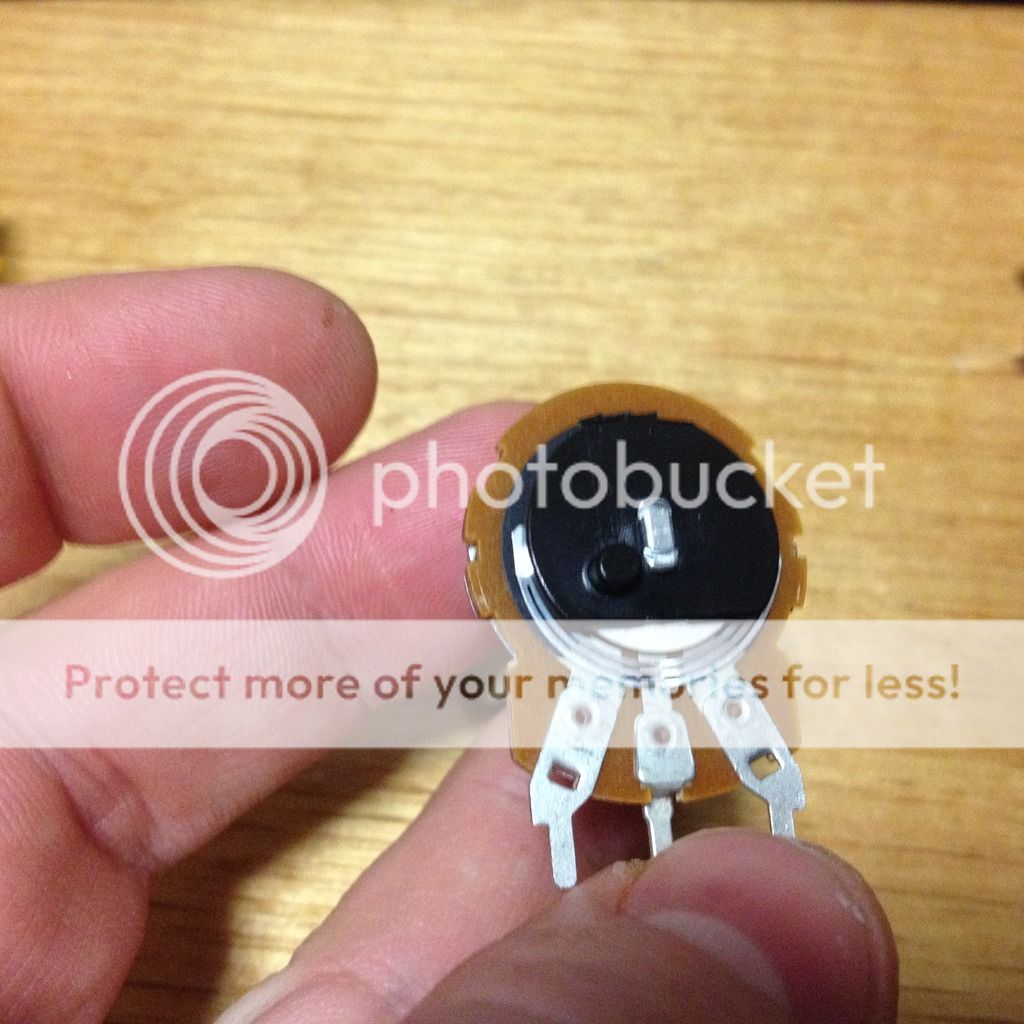 Lesson How to remove the end stop in a potentiometer